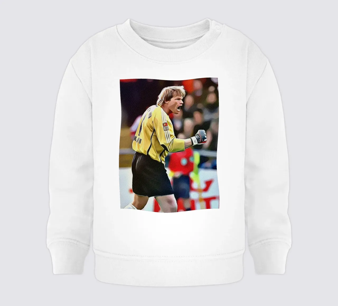 Oliver Kahn felpa neonato da dark eagle