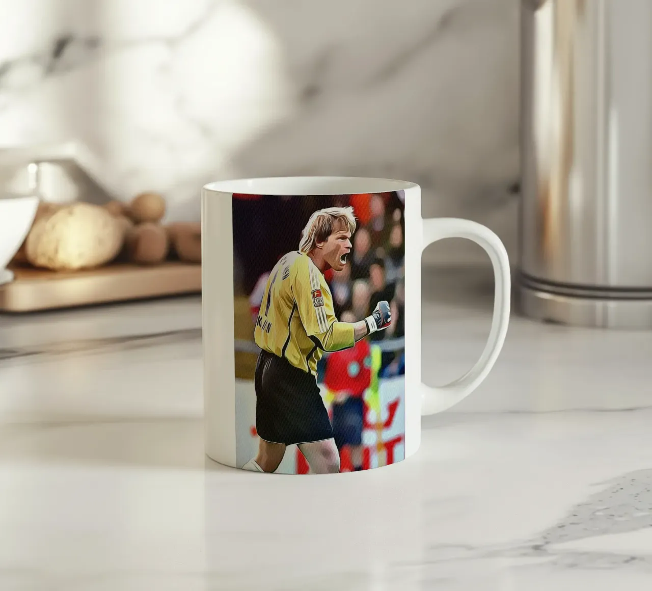 Oliver Kahn tazza in ceramica da dark eagle