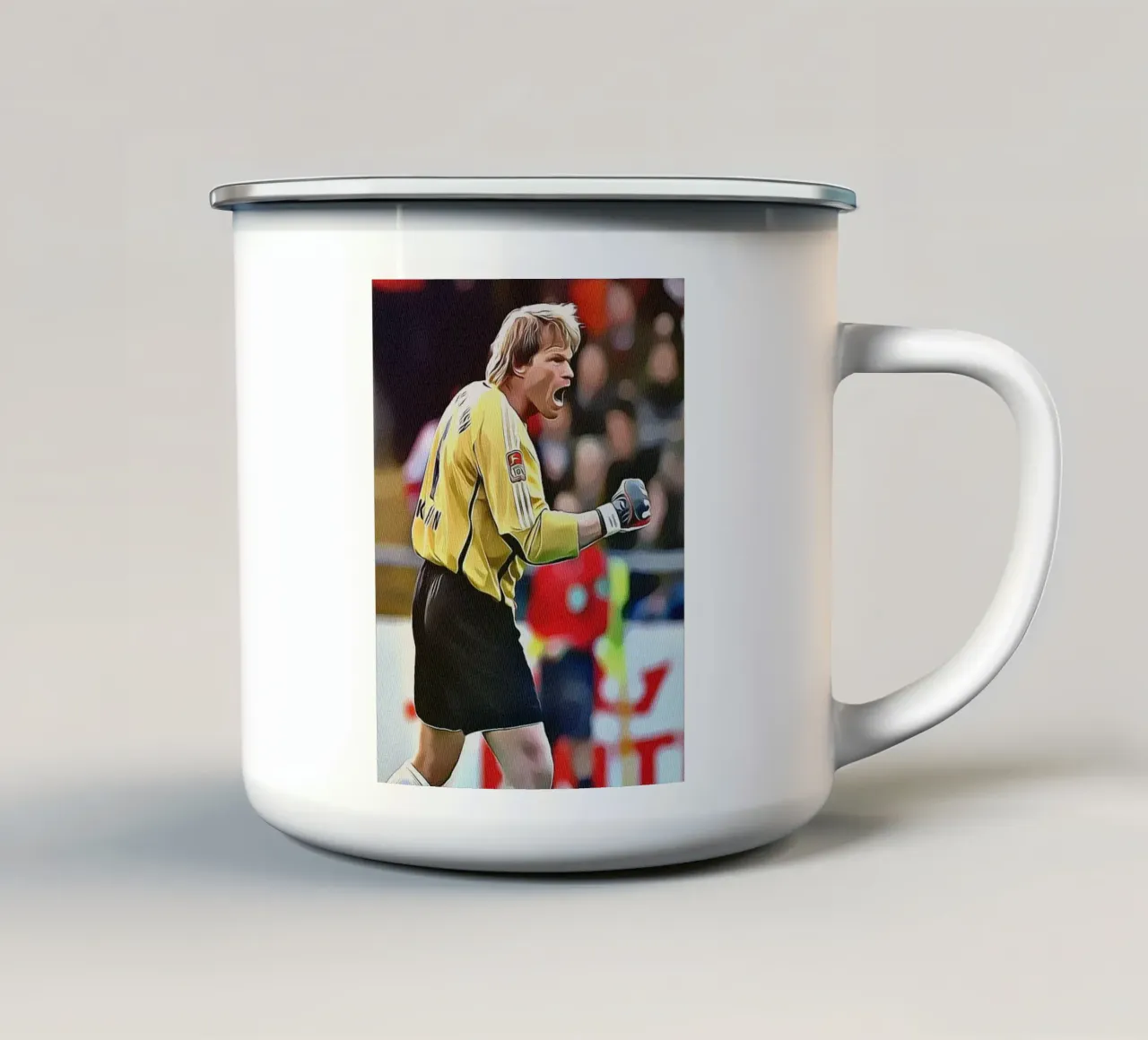 Oliver Kahn tazza in smalto da dark eagle