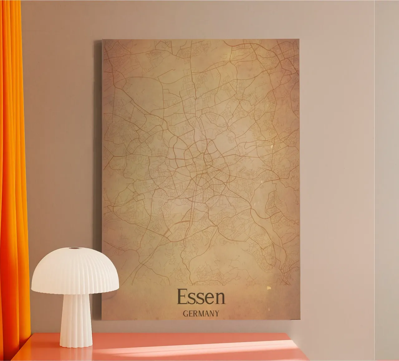 Essen GERMANY tela con Cornice a cassetta da WorldPrint