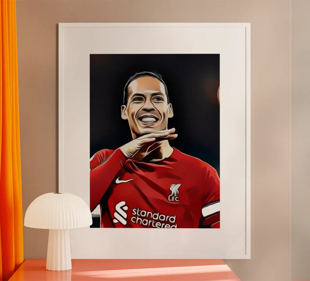 Virgil van Dijk poster da dark eagle