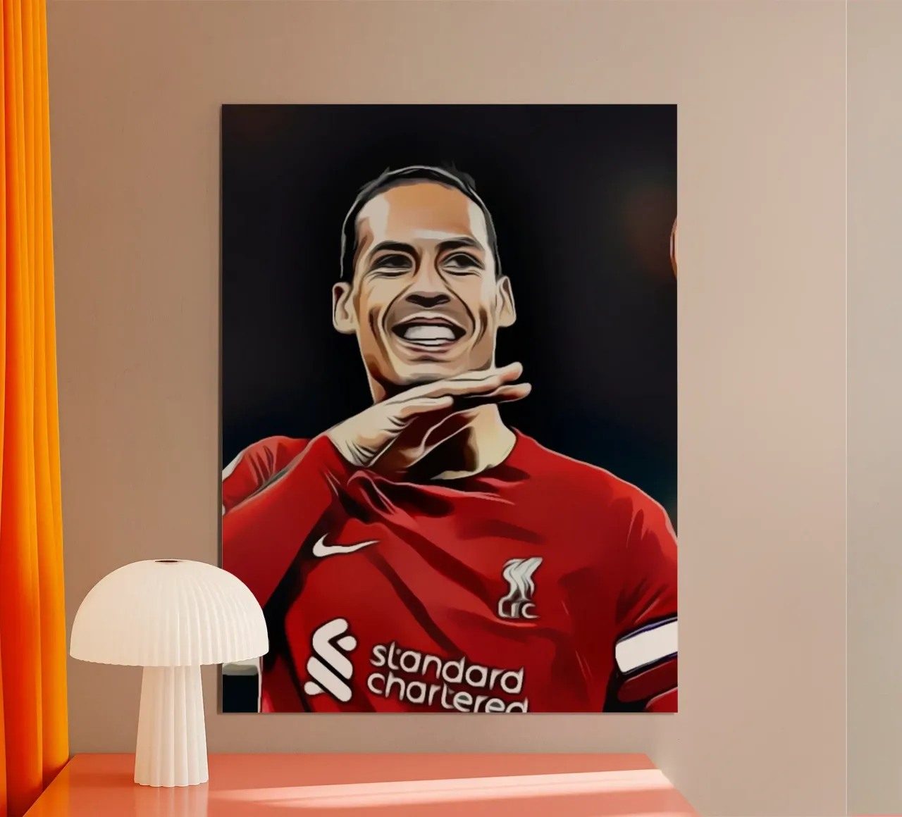 Virgil van Dijk poster da dark eagle