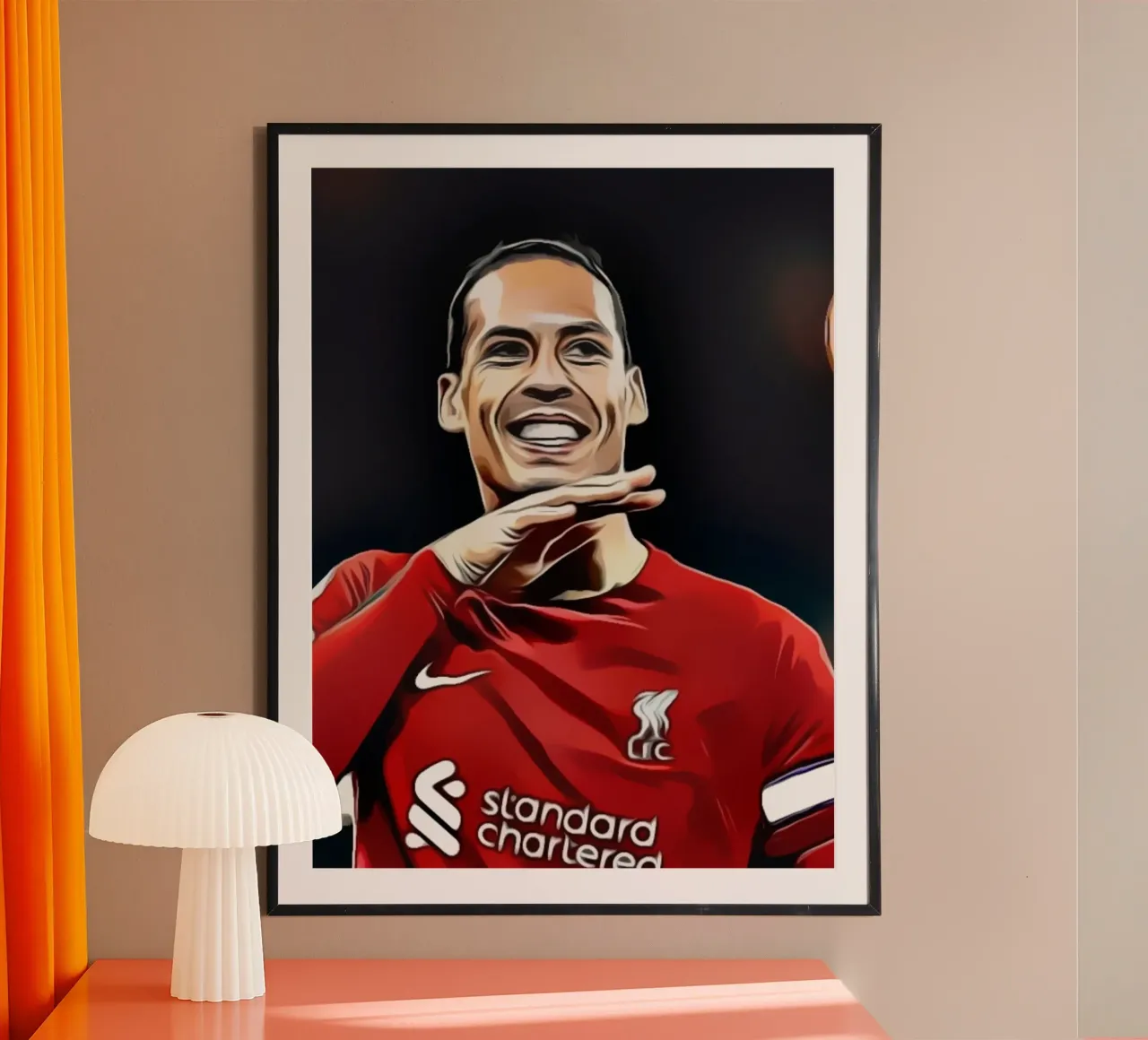 Virgil van Dijk poster da dark eagle