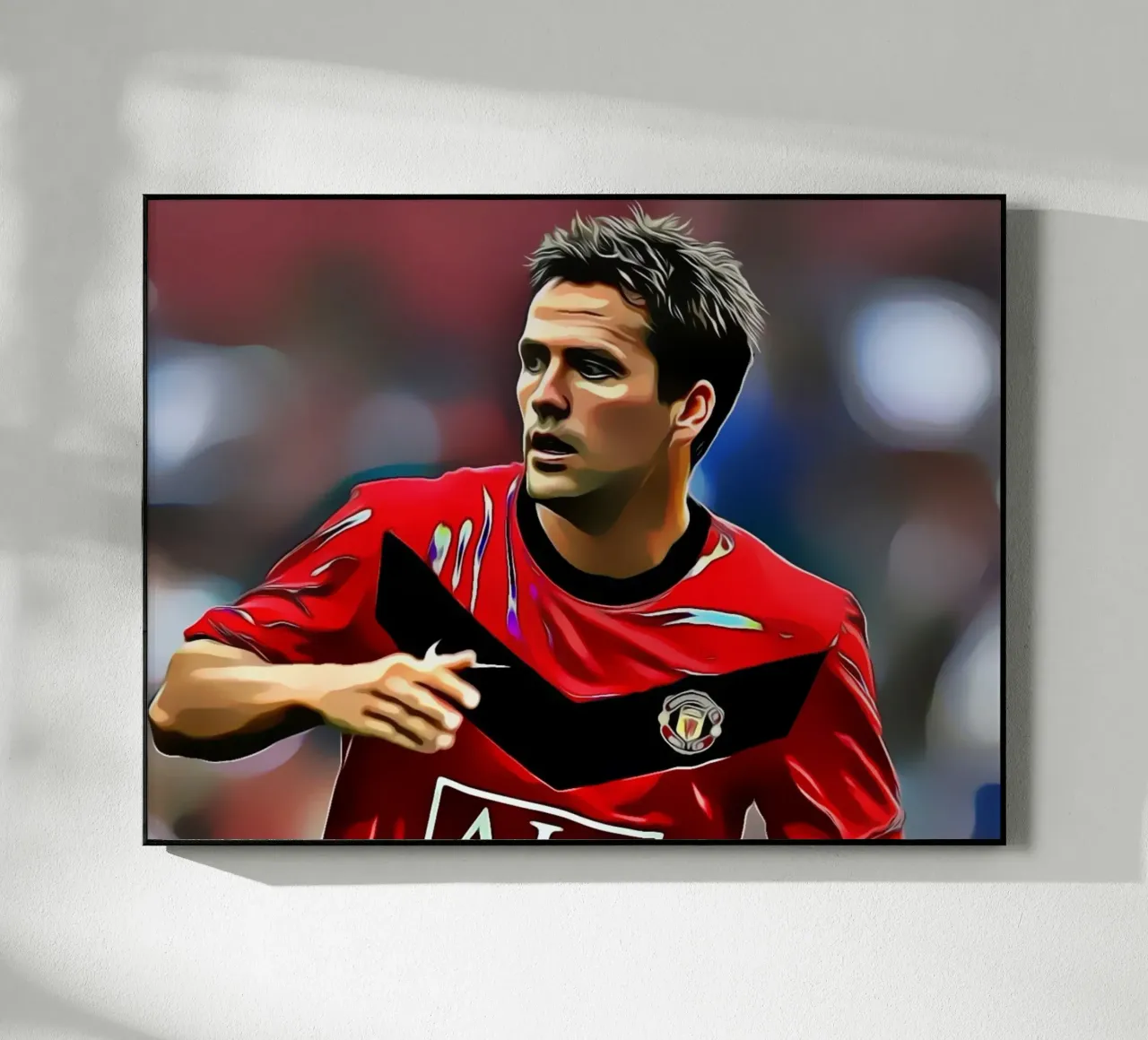 Michael Owen plexiglass da dark eagle