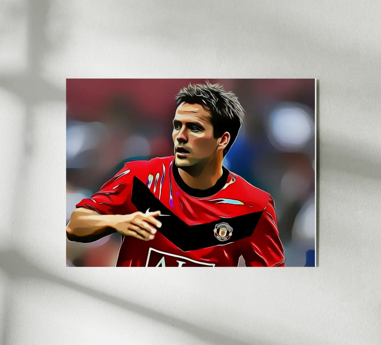 Michael Owen plexiglass da dark eagle