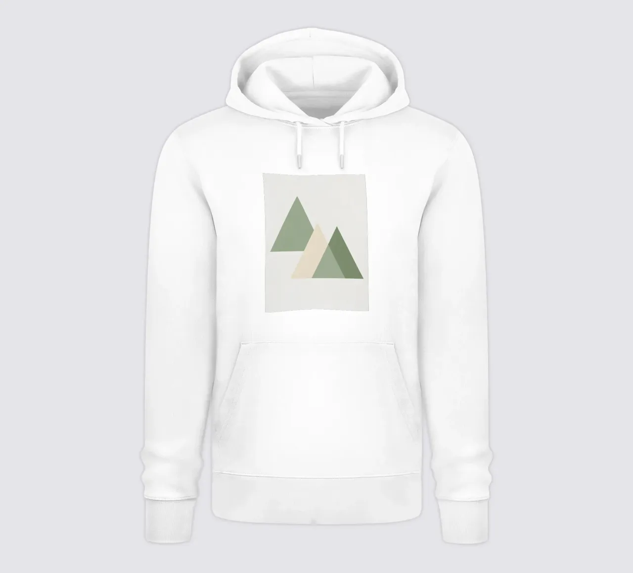 Composición triangular sudadera con capucha de Botanical Gallery