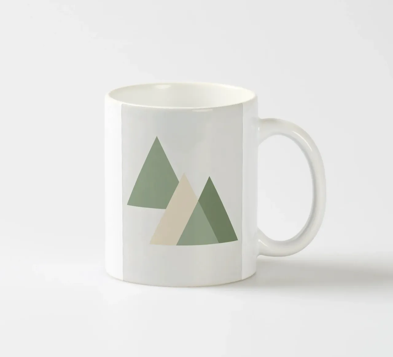 Composizione del triangolo tazza in ceramica da Botanical Gallery