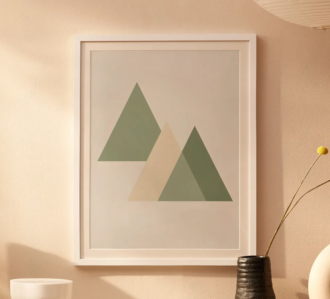 Composizione del triangolo poster da The Green Room