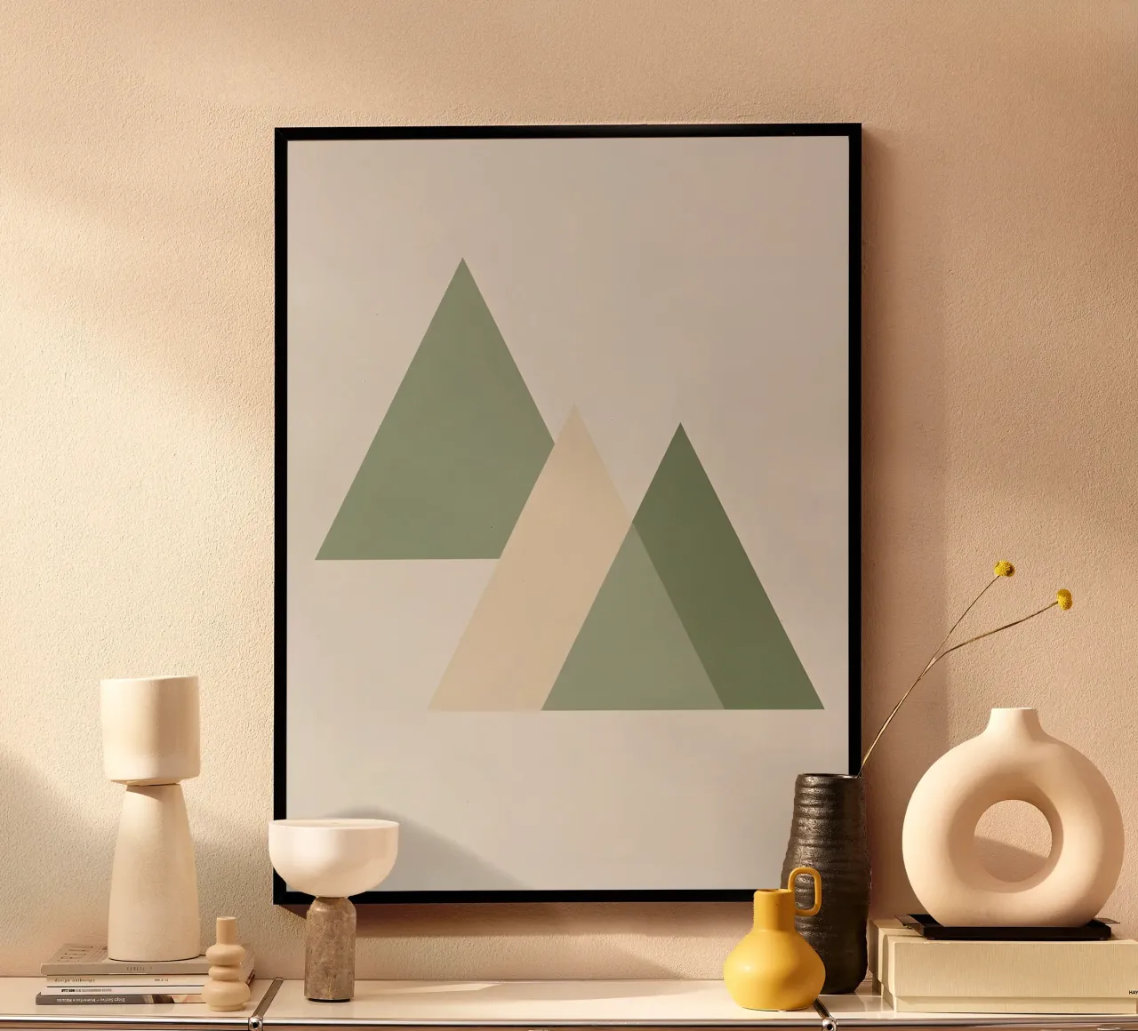 Composizione del triangolo poster da The Green Room