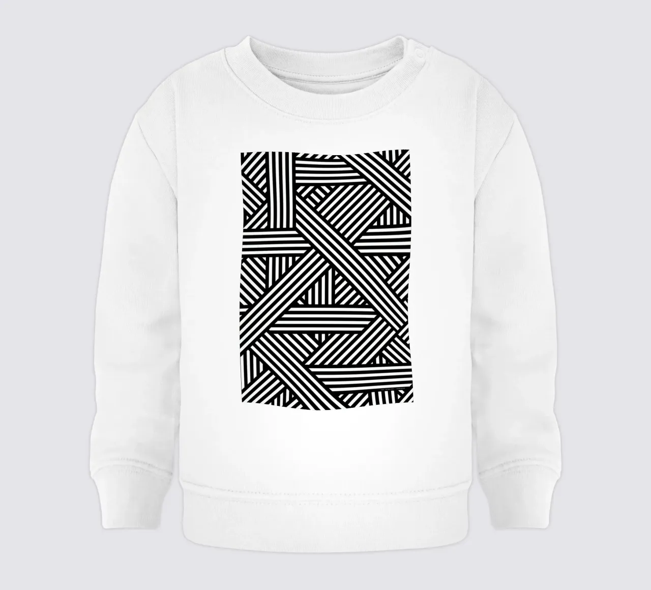 B&W Lines sweat pour bébé de The Wall Shop