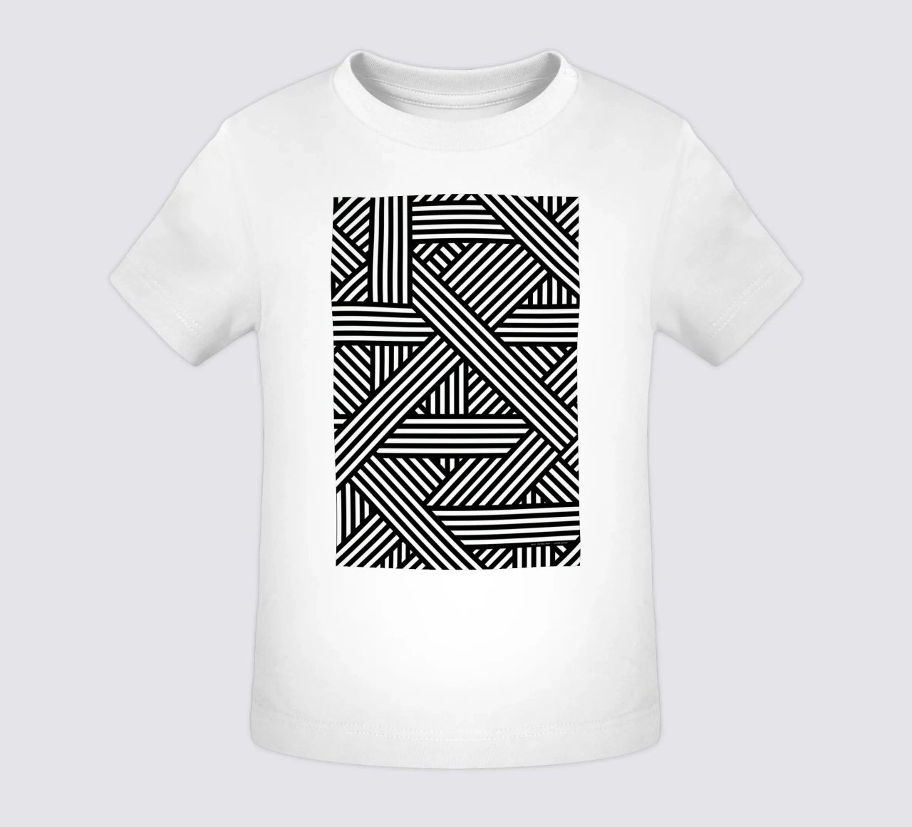 B&W Lines maglietta neonato da The Wall Shop