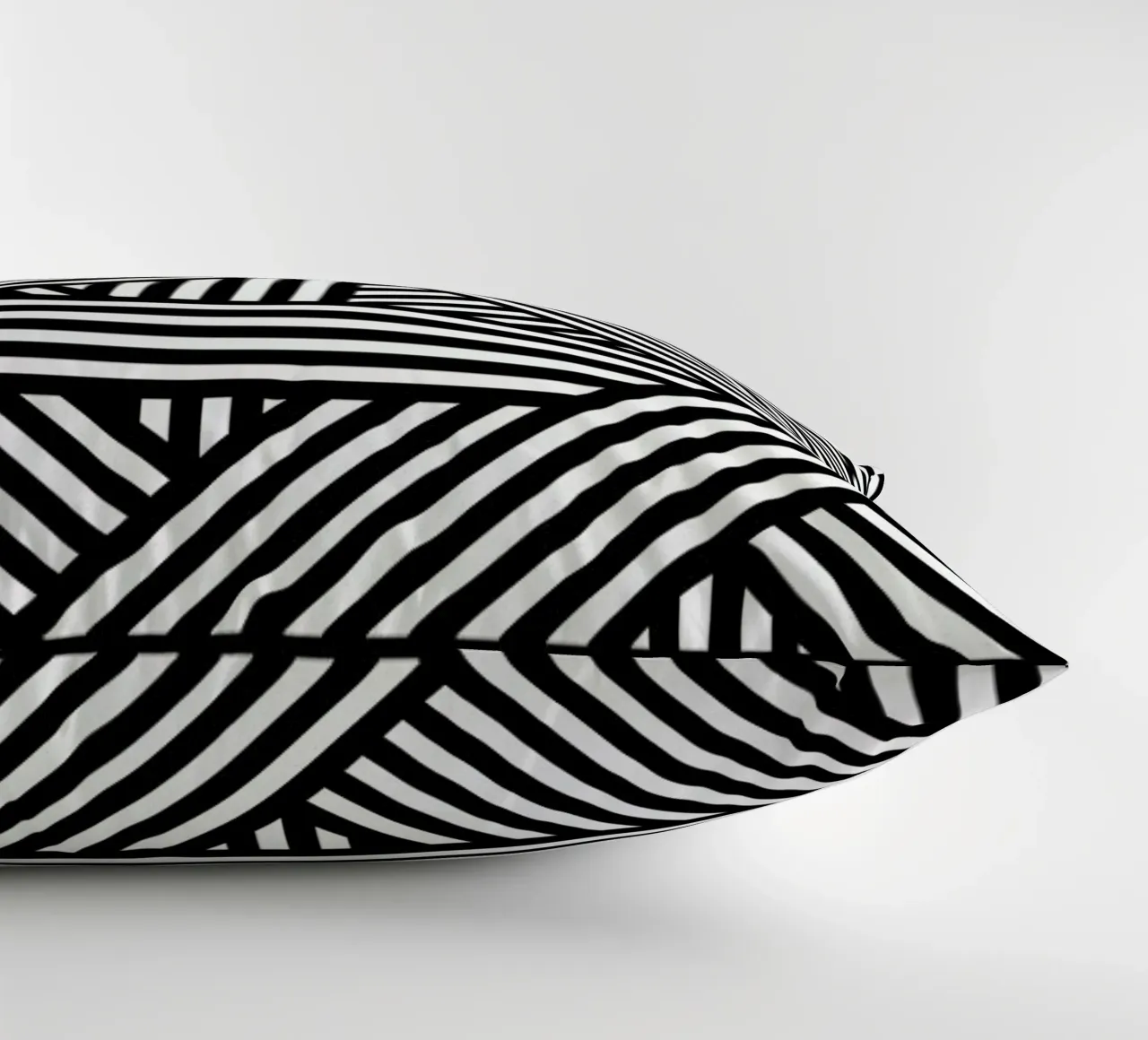 B&W Lines cuscino da The Wall Shop