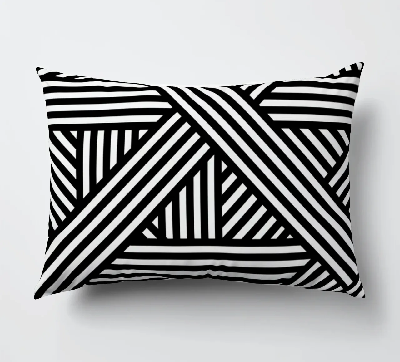 B&W Lines cuscino da The Wall Shop