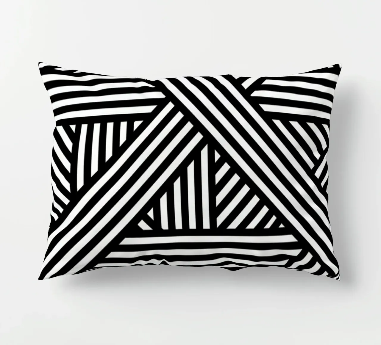 B&W Lines cuscino da The Wall Shop