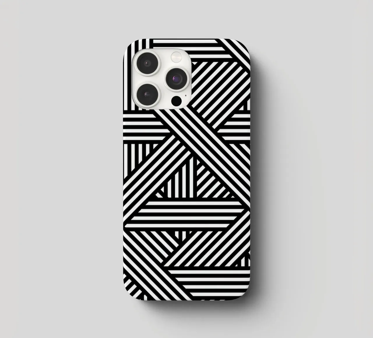 B&W Lines cover iphone da The Wall Shop