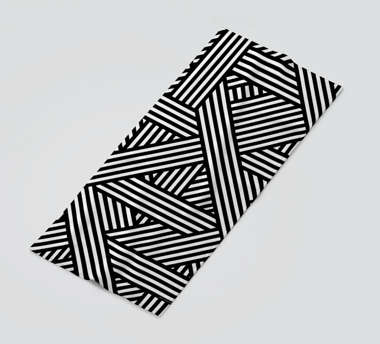 B&W Lines telo mare da The Wall Shop