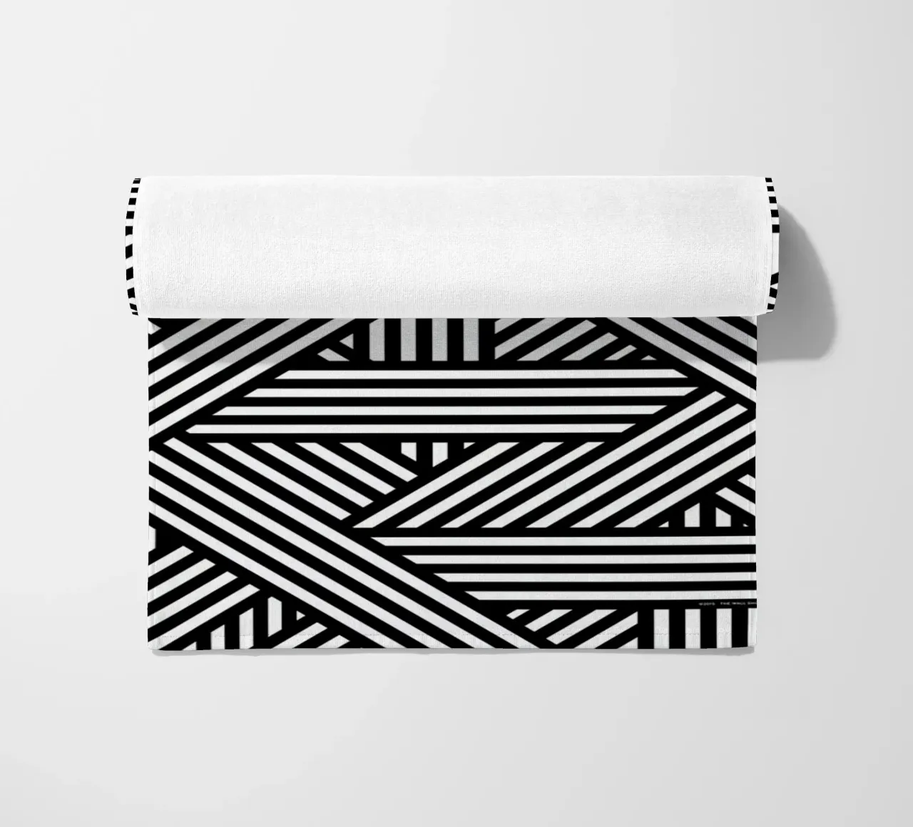 B&W Lines telo mare da The Wall Shop