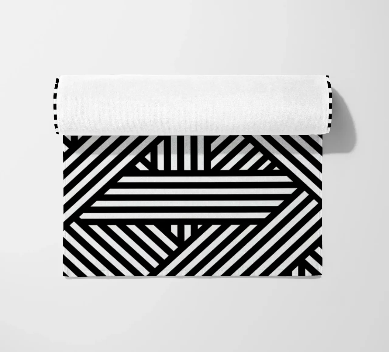 B&W Lines telo mare da The Wall Shop