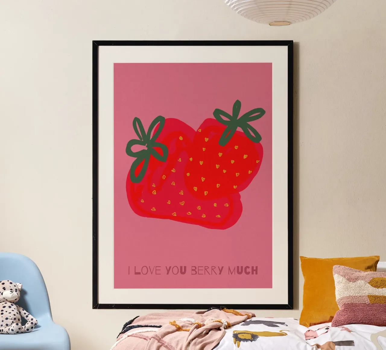 Bacca molto poster da PurePeachStudio