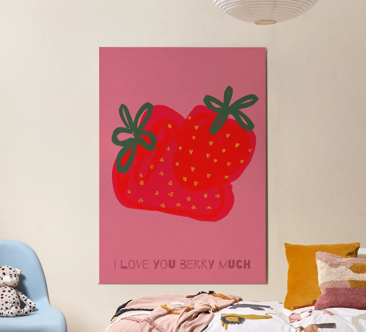 Bacca molto poster da PurePeachStudio