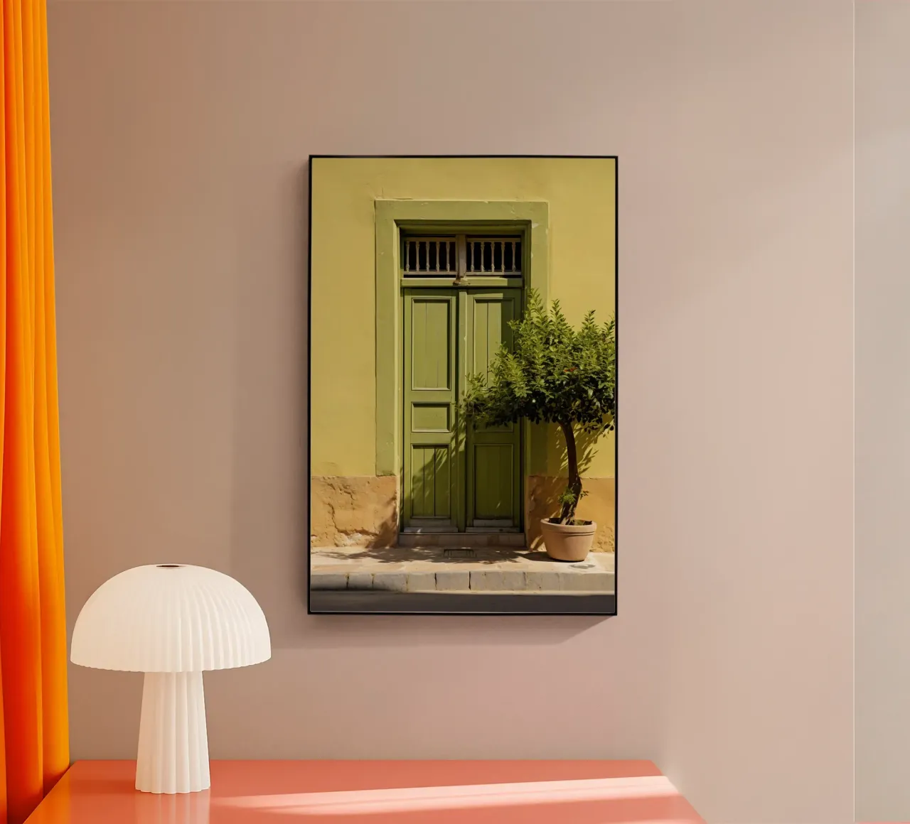 Mediterranean Door plexiglass da Artsy Bessy