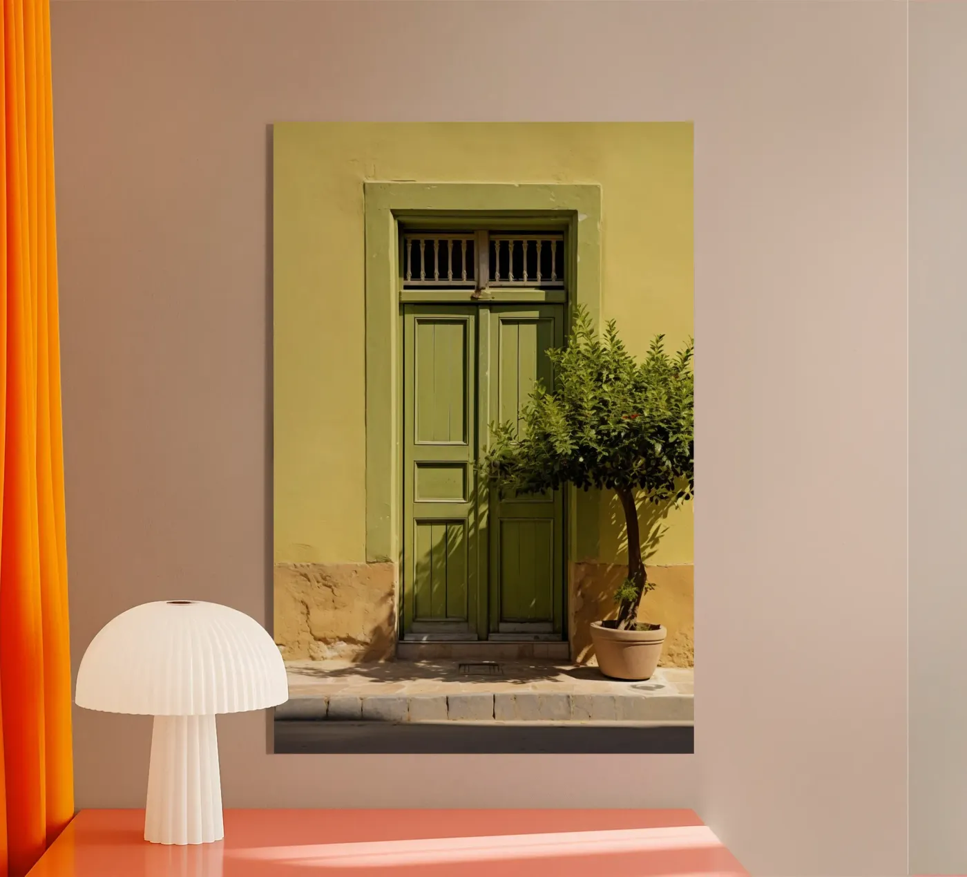 Mediterranean Door plexiglass da Artsy Bessy