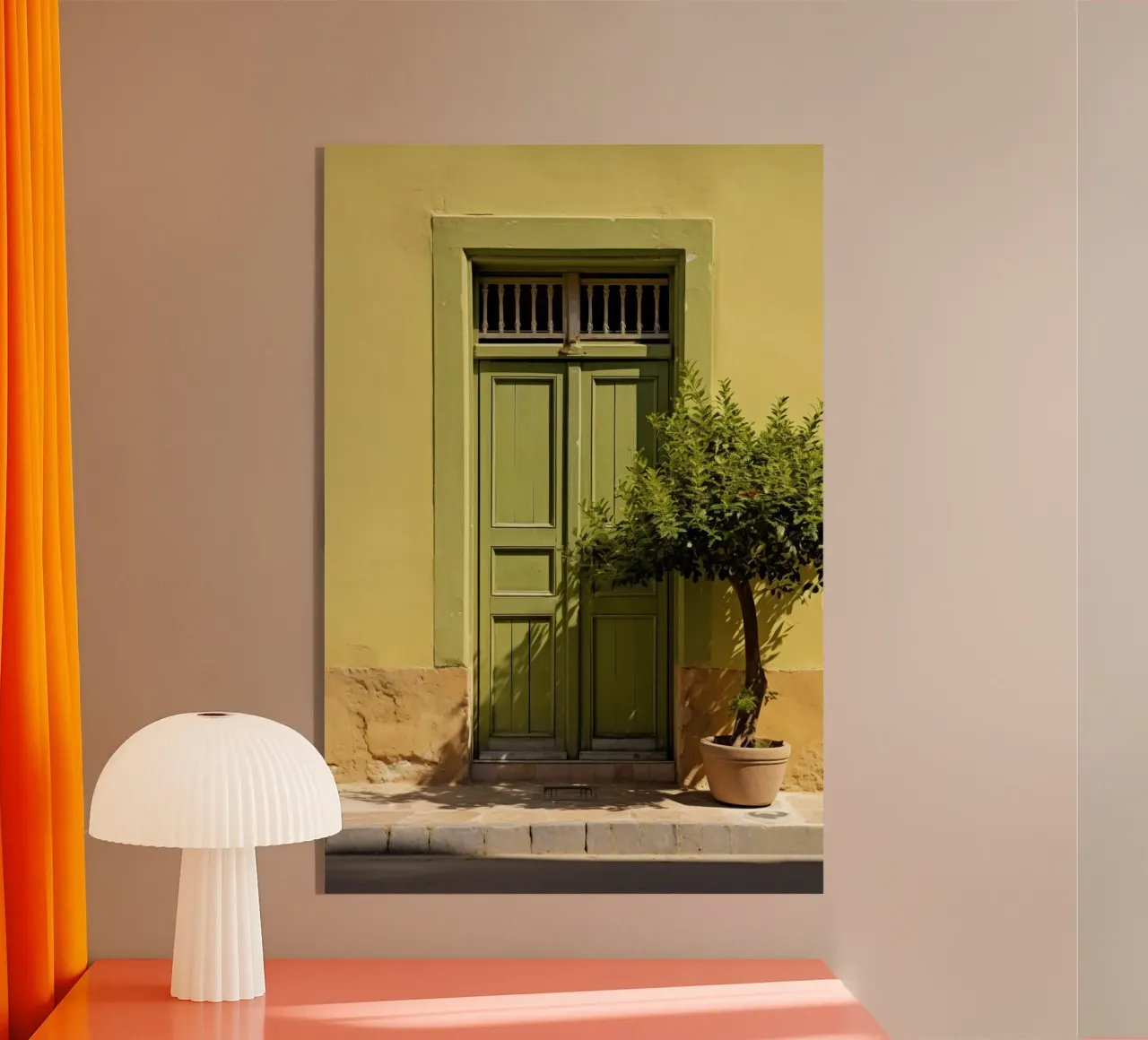 Mediterranean Door plexiglass da Artsy Bessy