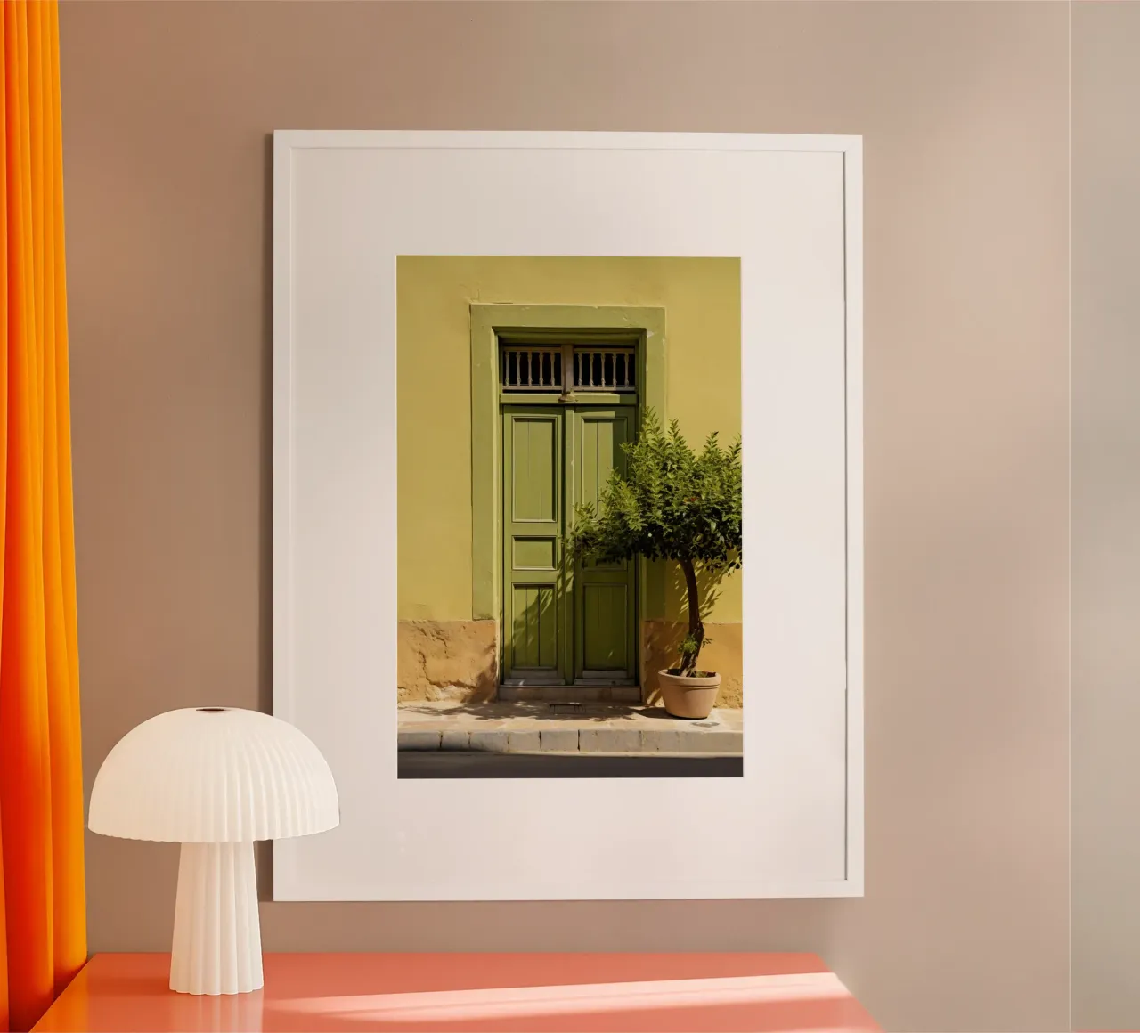 Mediterranean Door poster da Artsy Bessy