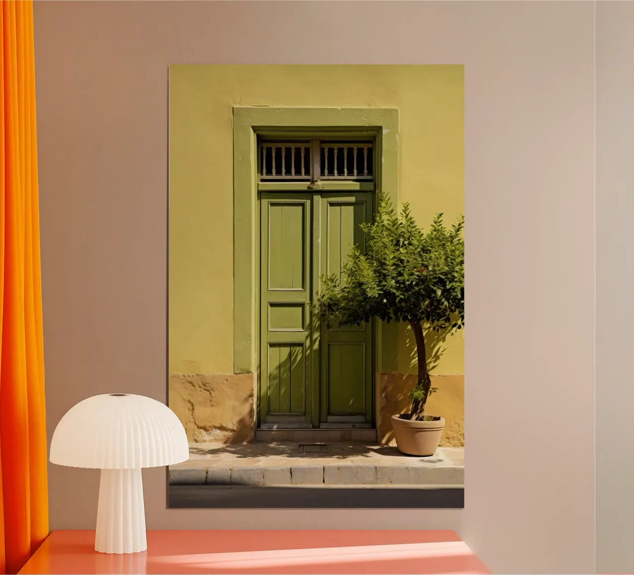 Mediterranean Door poster da Artsy Bessy