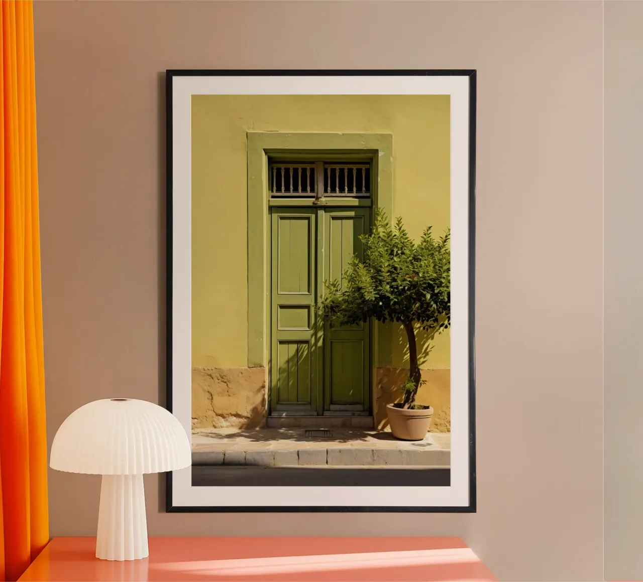Mediterranean Door poster da Artsy Bessy