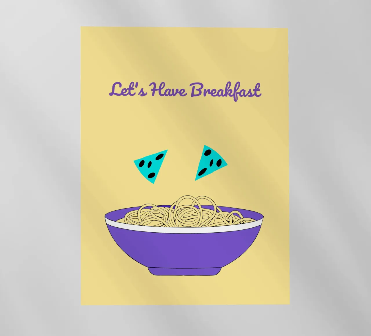Tagliatelle per la colazione pellicola backlit da OUR SHOP
