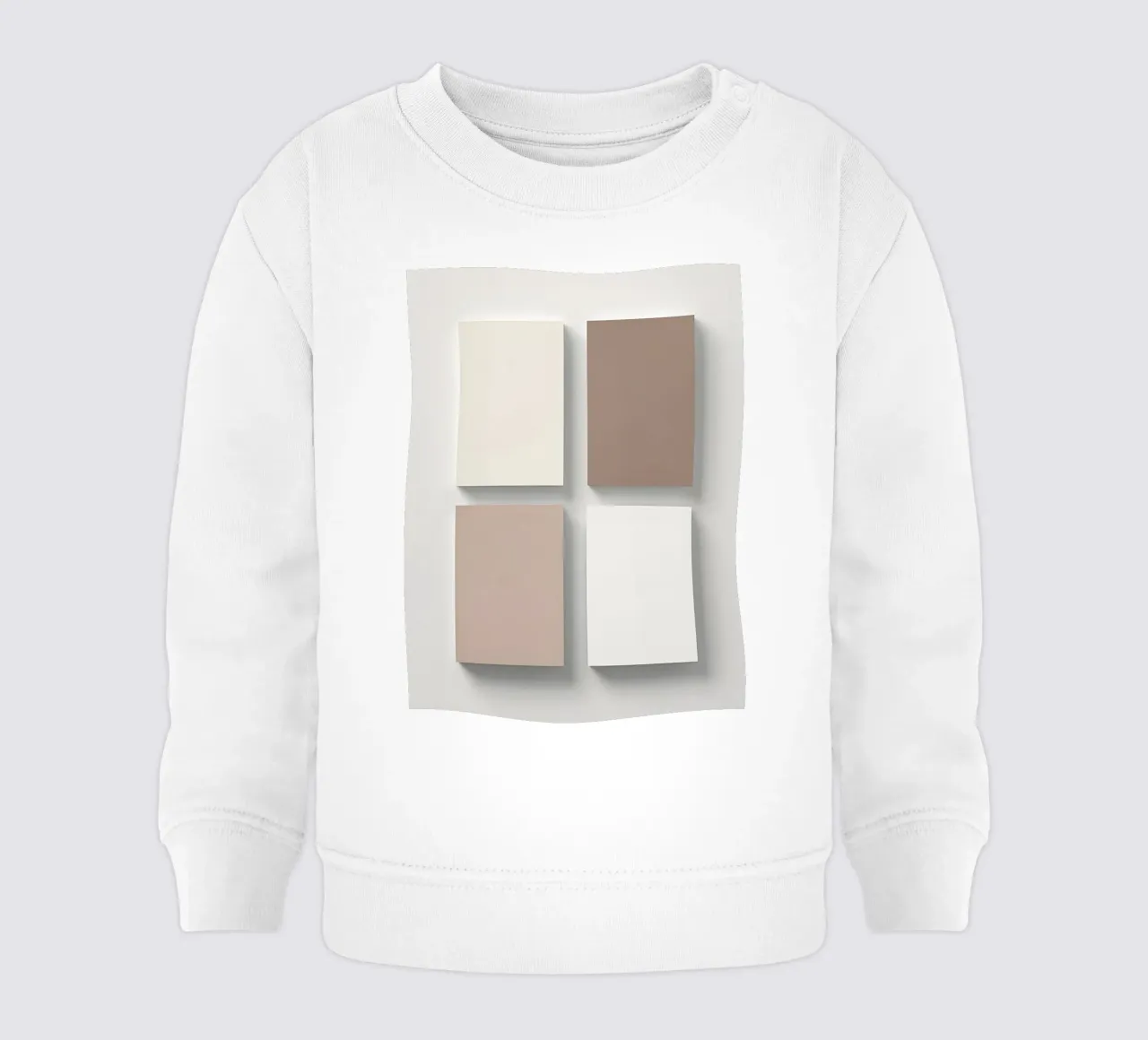 Cuadrícula rectangular sudadera de bebé de Botanical Gallery