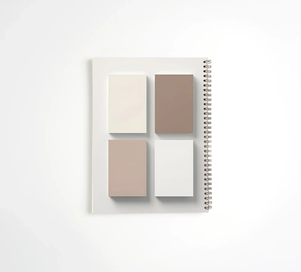 Rectangle Grid spiral notebook by Botanical Gallery