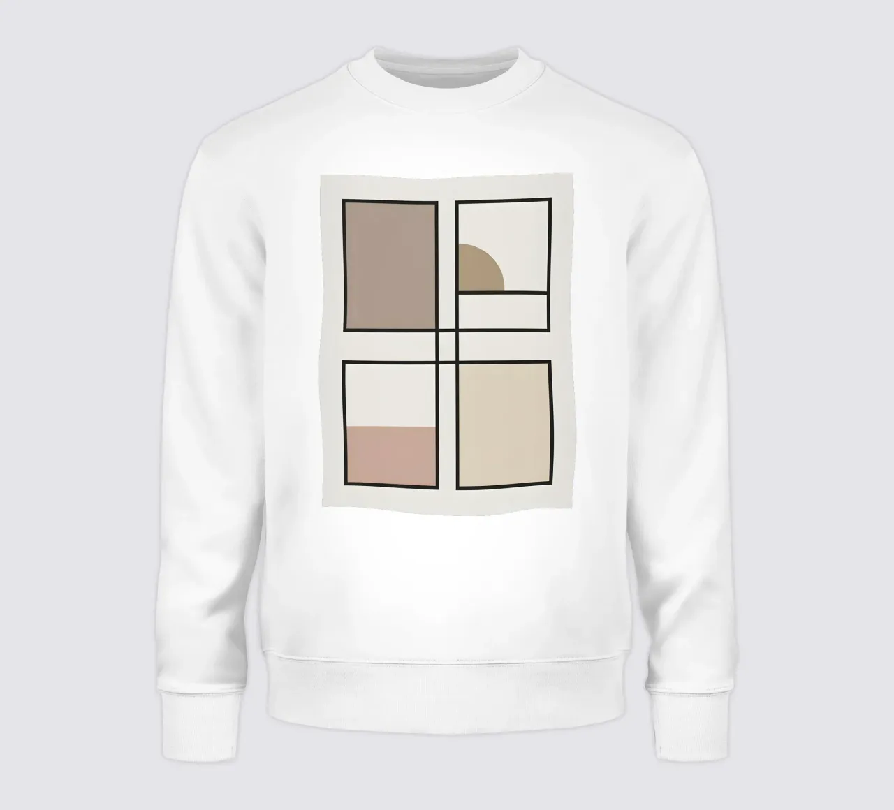 Cuadrícula rectangular sudadera de Botanical Gallery