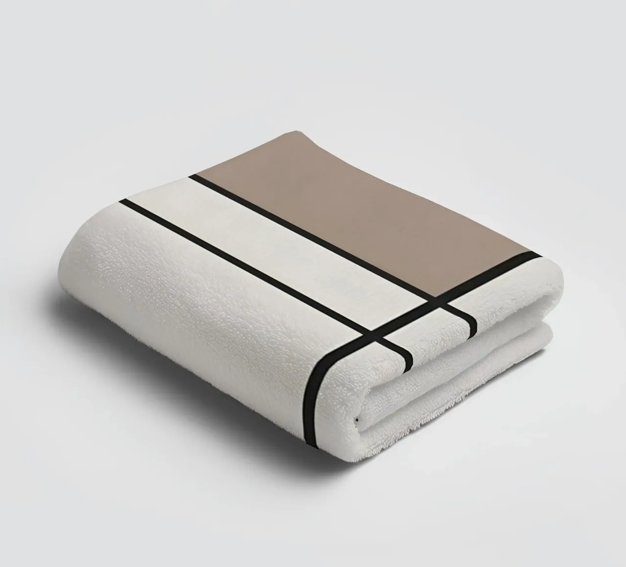 Rectangle Grid towel by Botanical Gallery