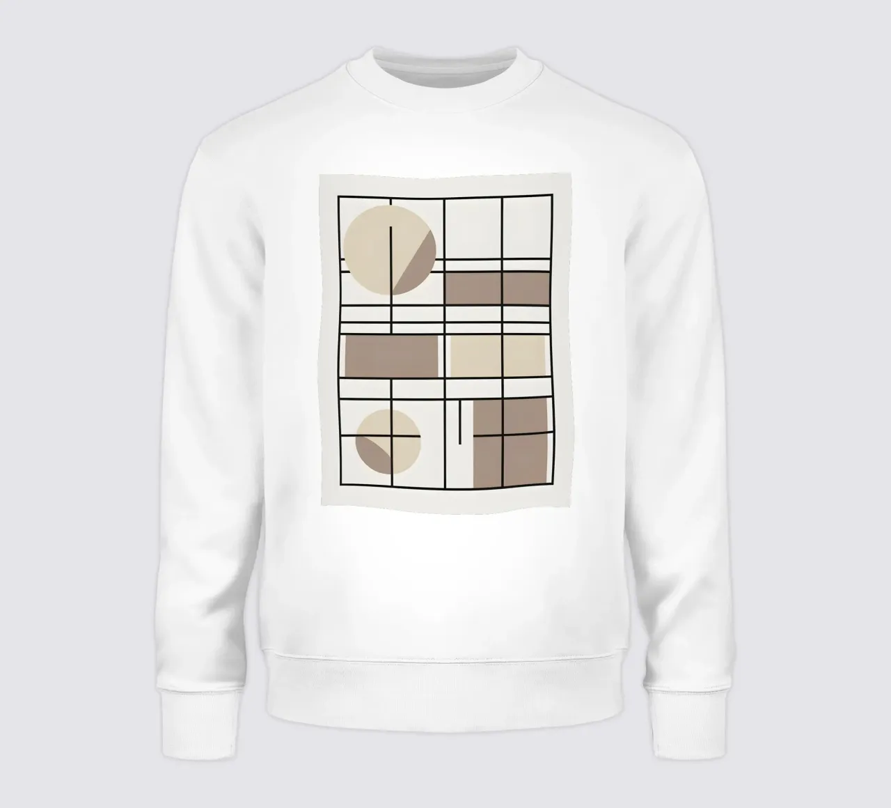 Cuadrícula rectangular sudadera de Botanical Gallery