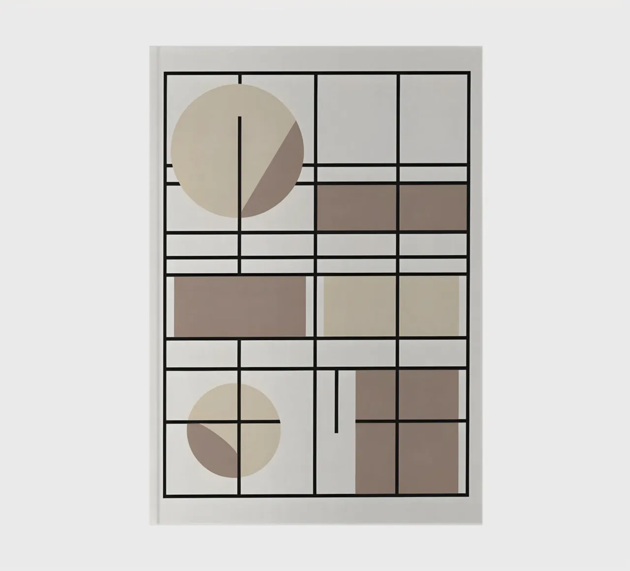Rectangle Grid notebook by Botanical Gallery