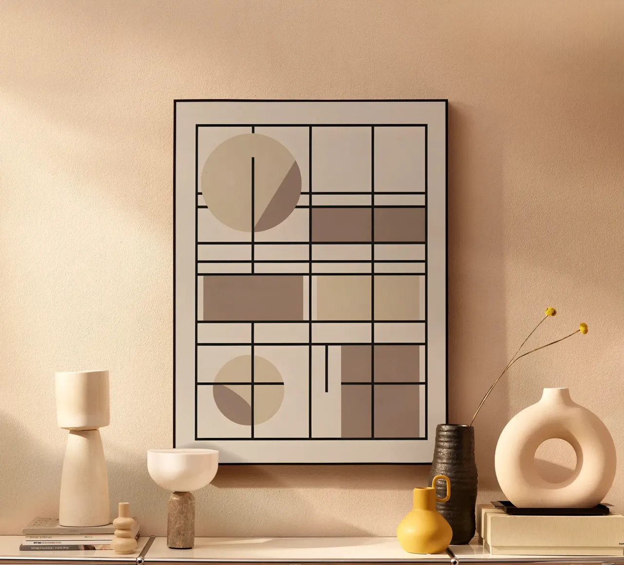 Cuadrícula rectangular metacrilato de Botanical Gallery