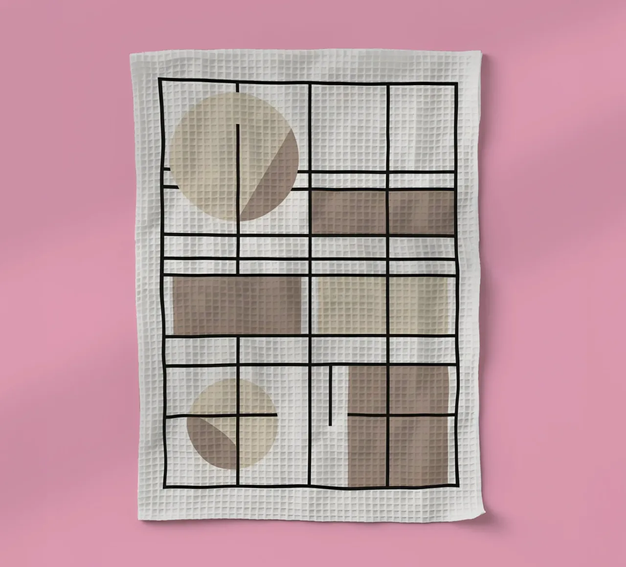 Rectangle Grid torchon de Botanical Gallery