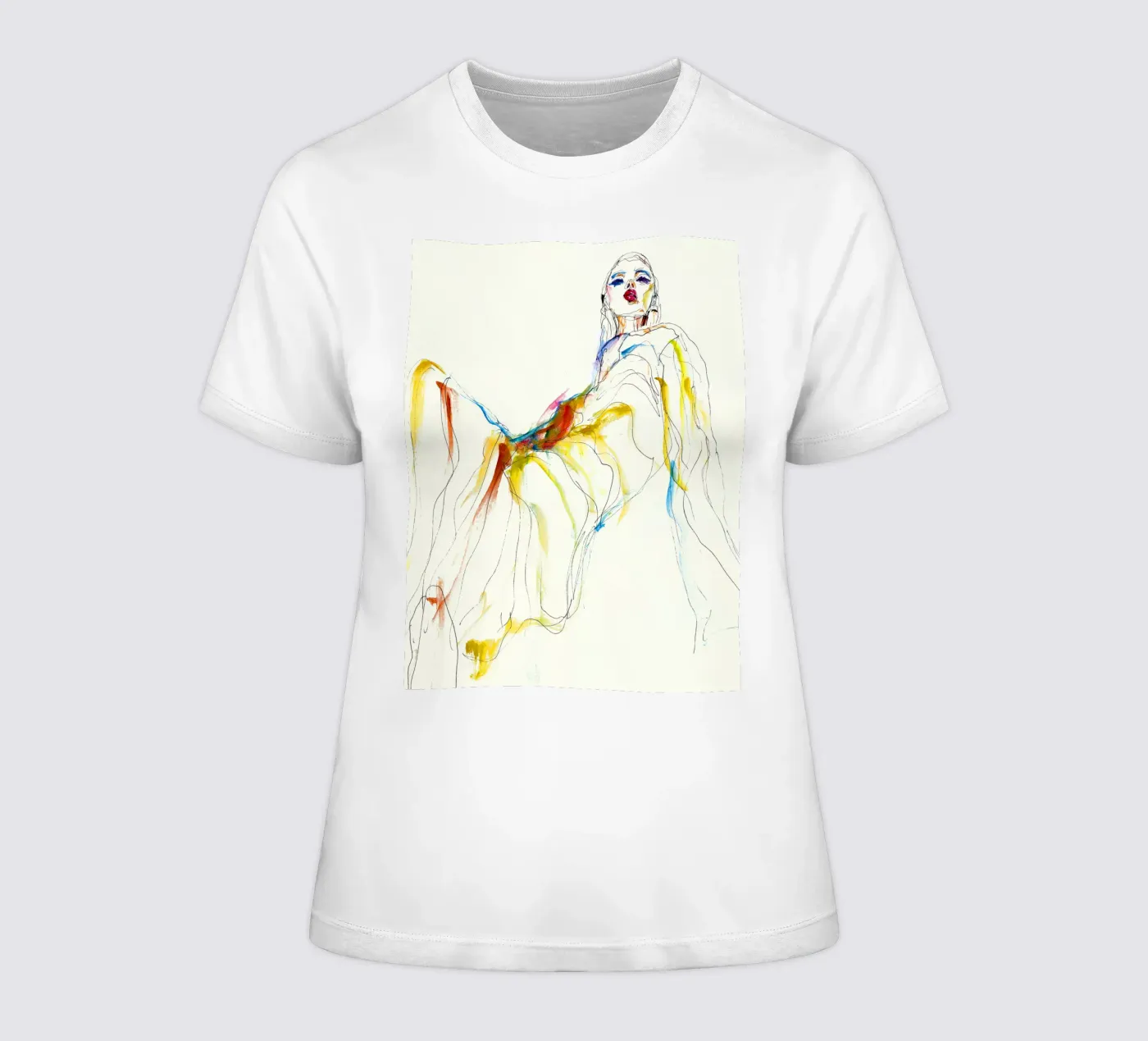 Deva dames t-shirt getailleerd van k i m