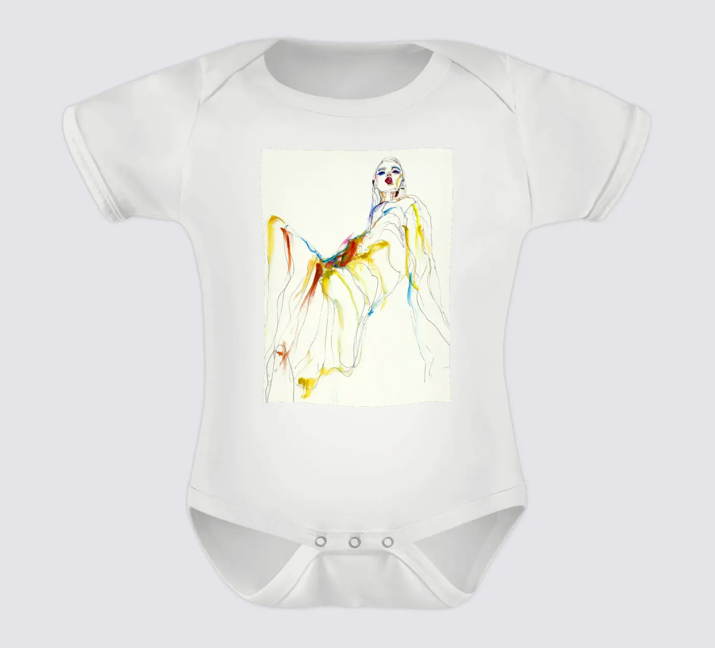 Deva Kurzarm Babybody von k i m