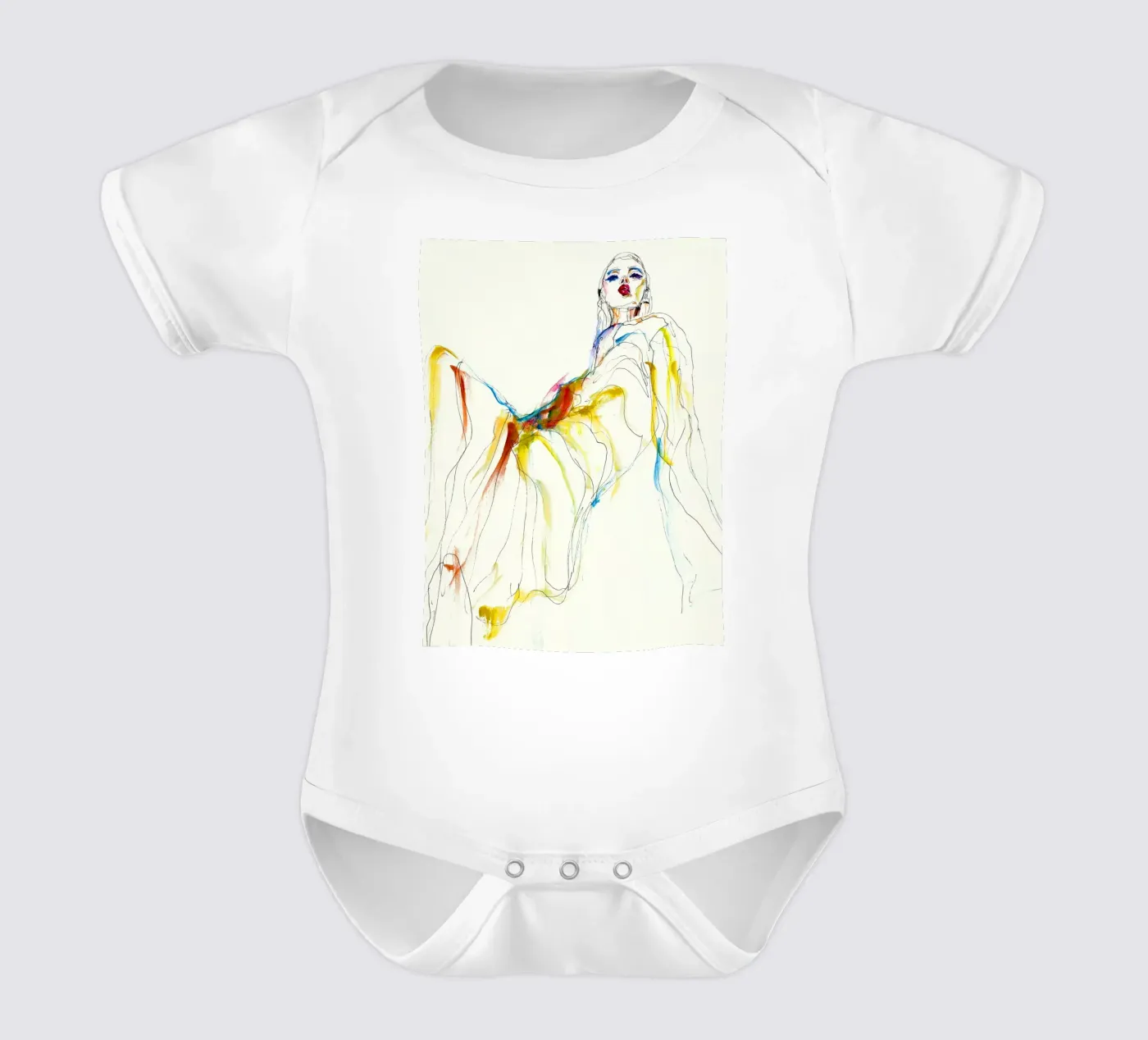 Deva Kurzarm Babybody von k i m
