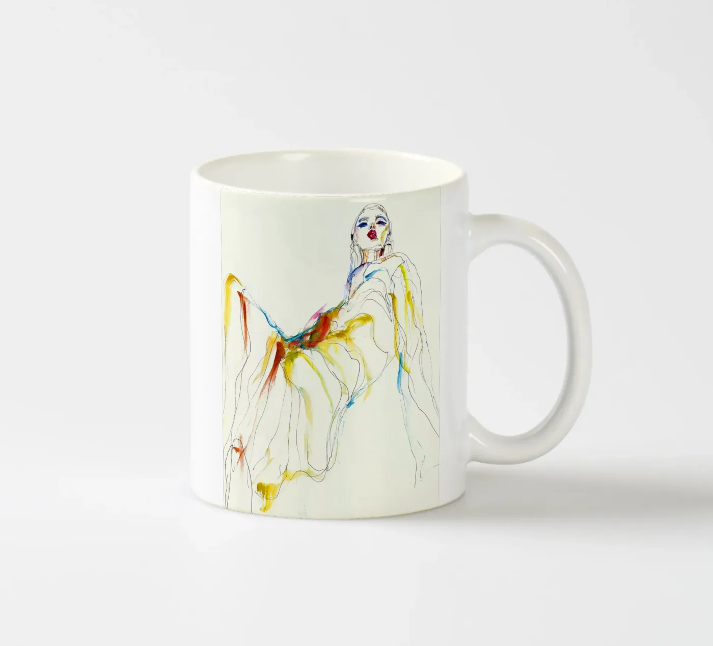 Deva ceramic mug by k i m