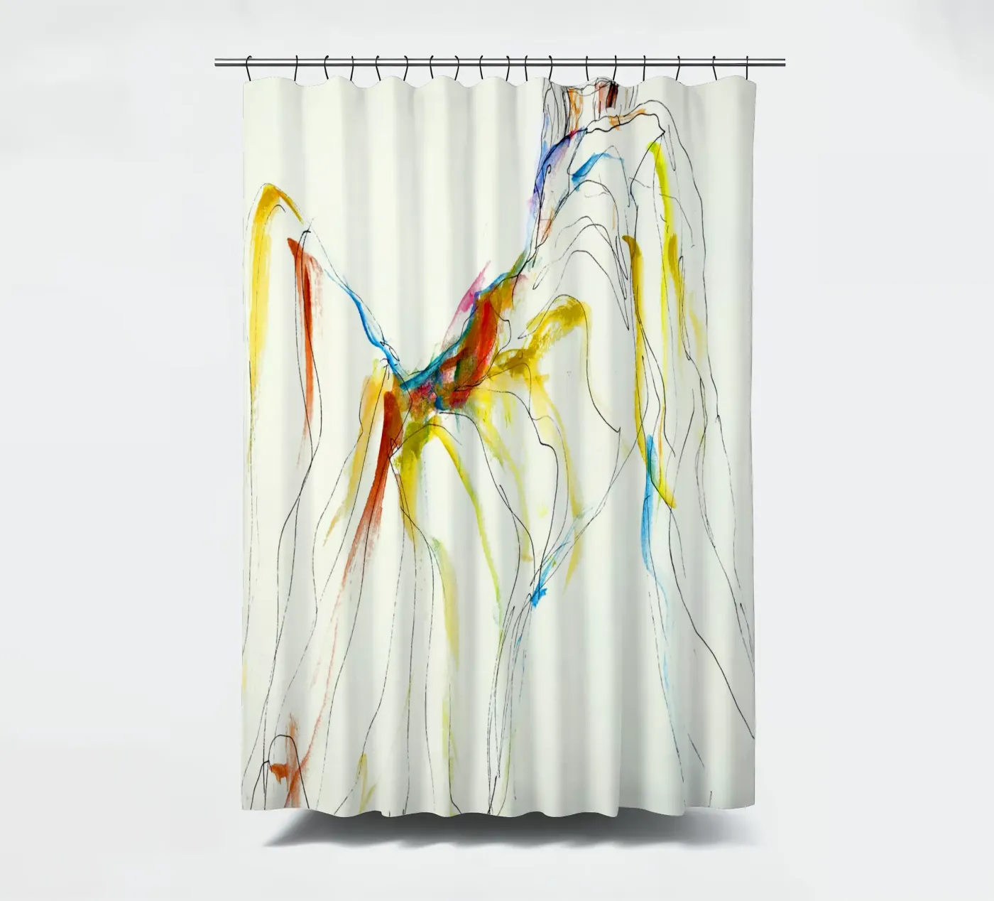 Deva shower curtain by k i m