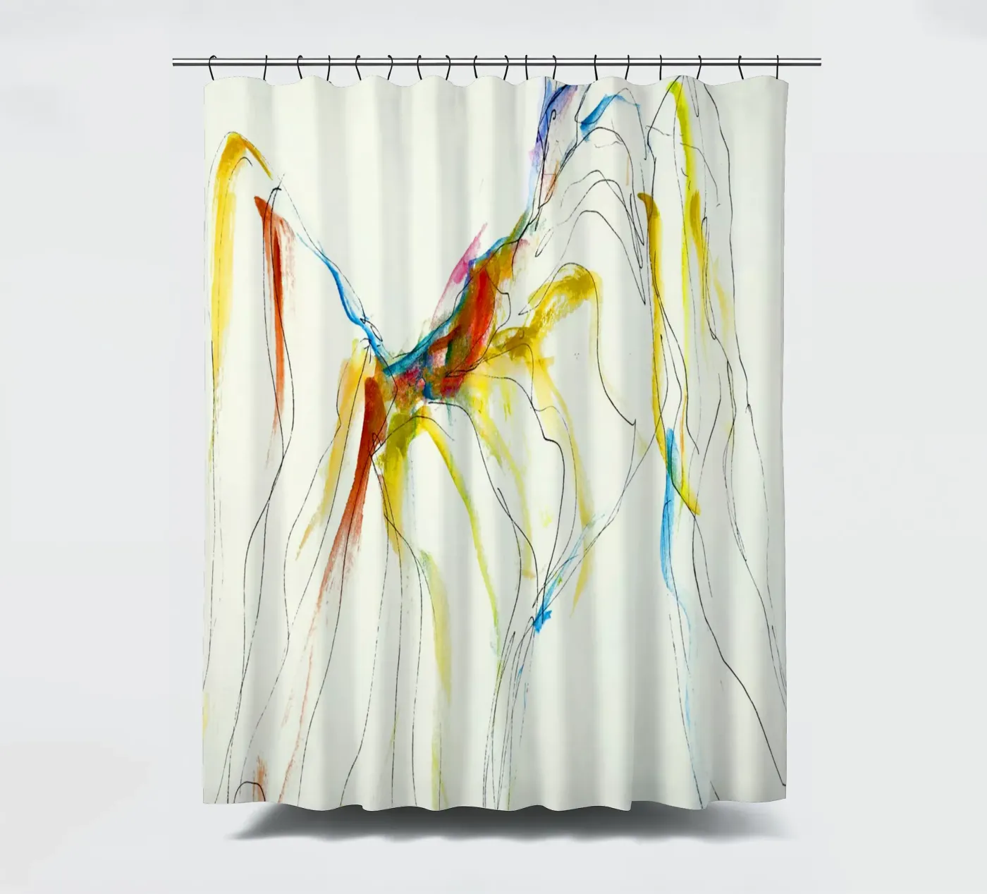 Deva shower curtain by k i m