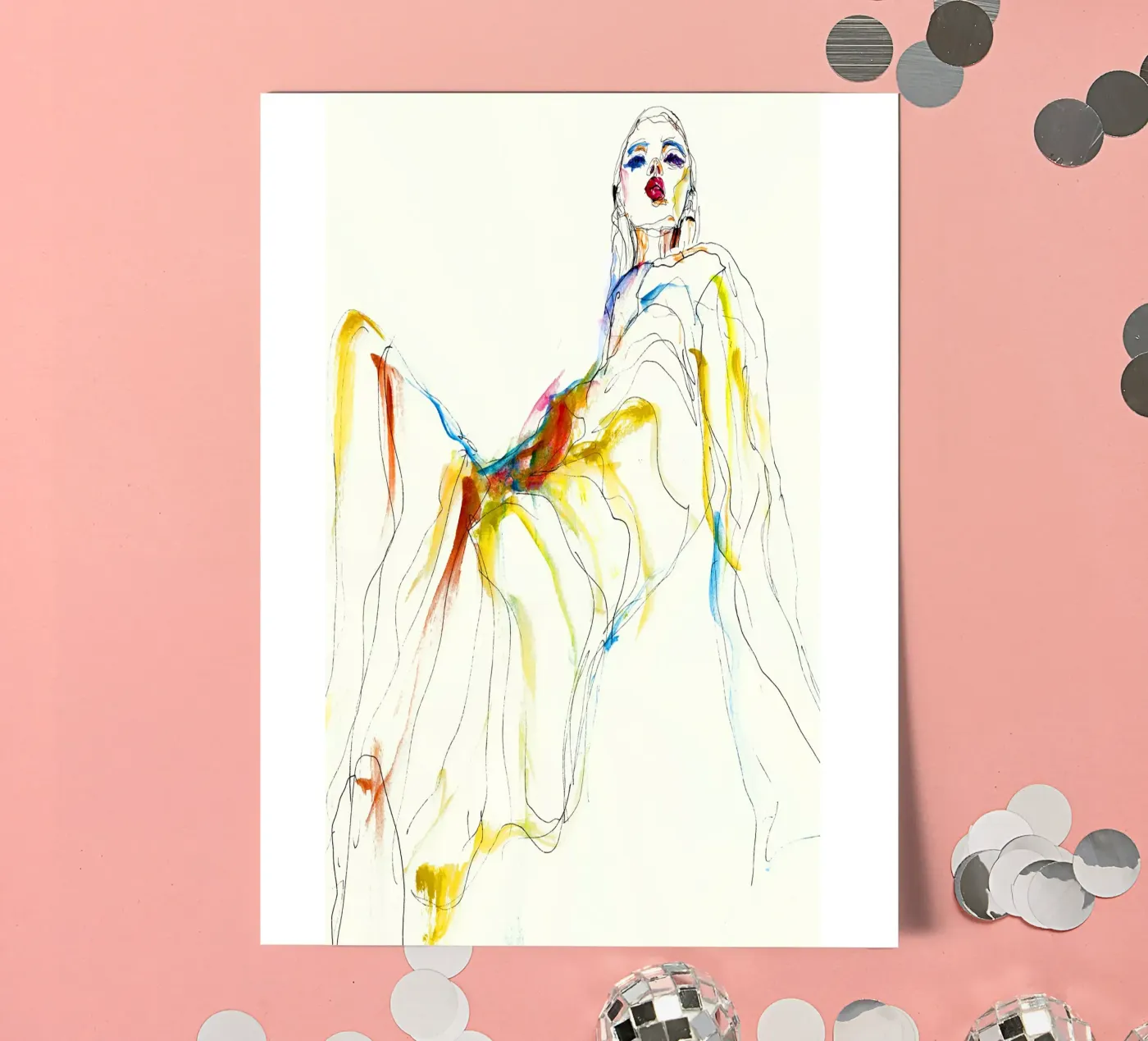 Deva stickervel van k i m