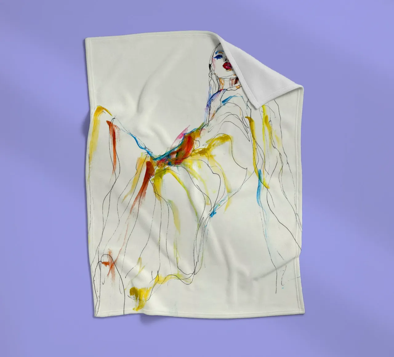 Deva Fleecedecke von k i m