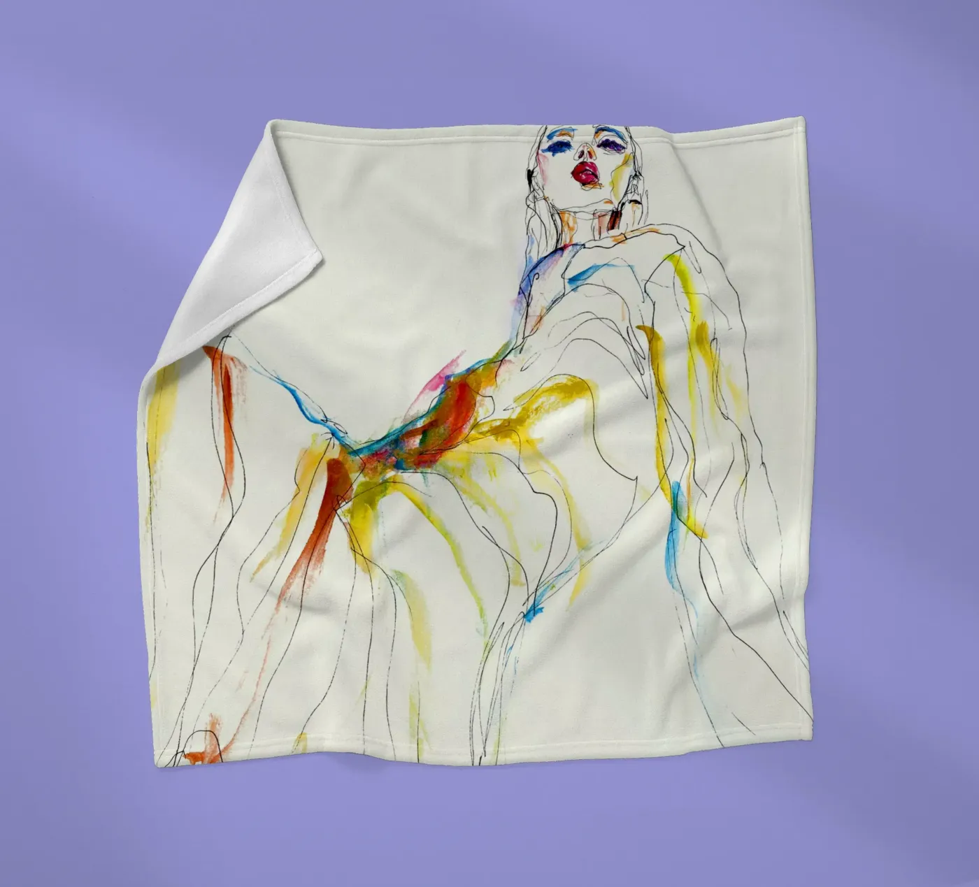 Deva fleecedeken van k i m