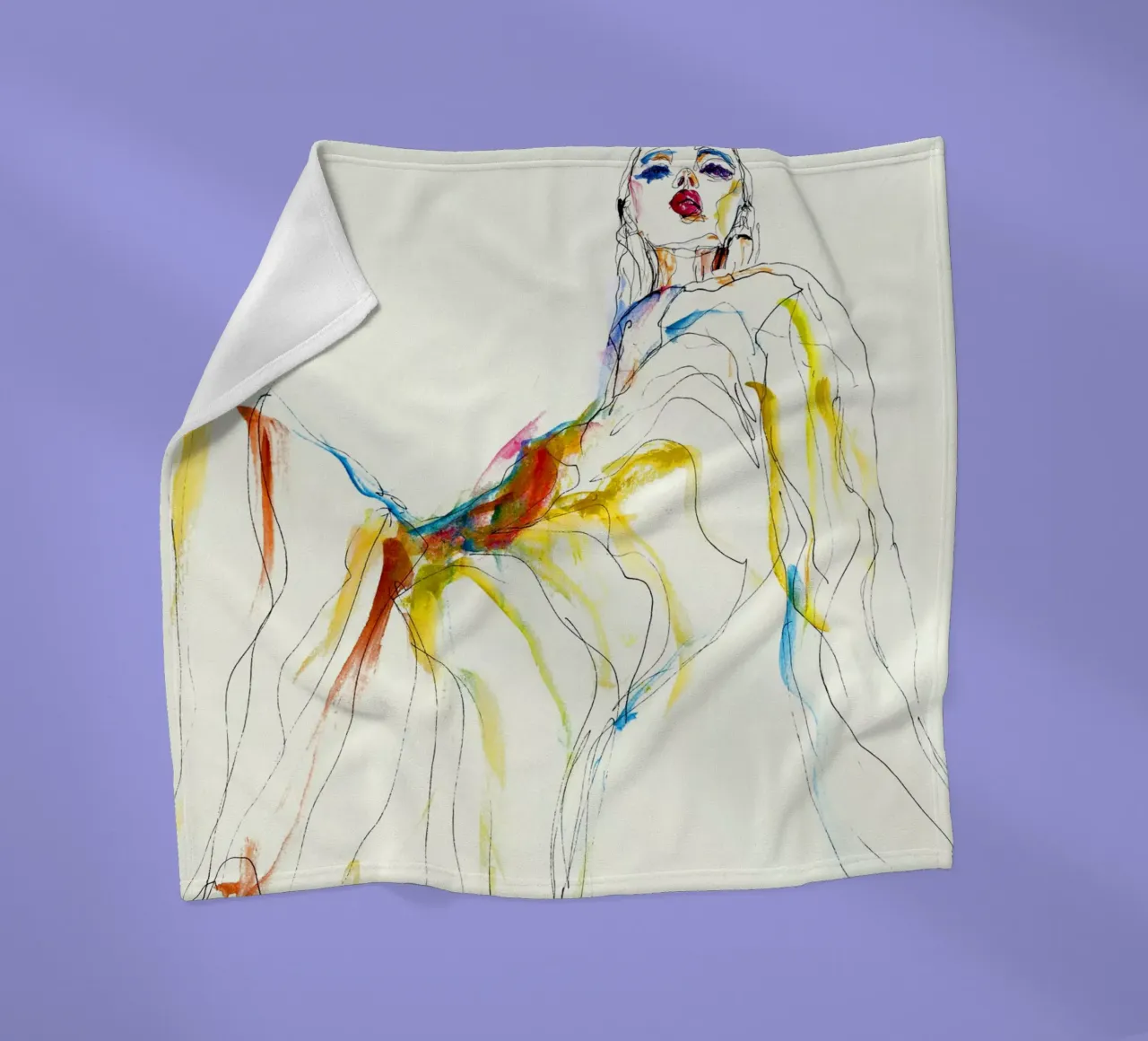 Deva Fleecedecke von k i m