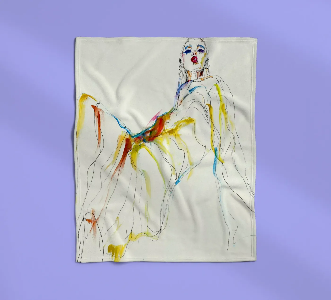 Deva fleecedeken van k i m